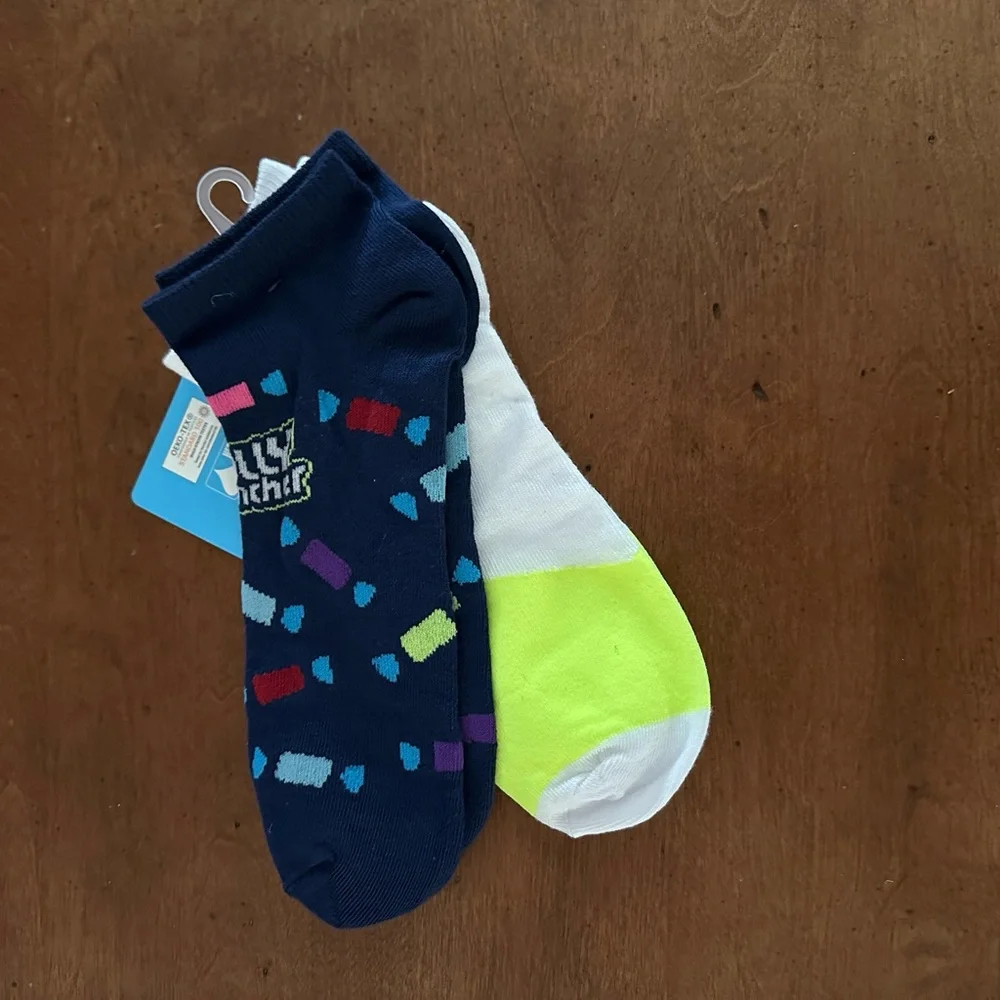 🌵3/$15 Jolly Rancher 2 pairs low cut socks ( see description)